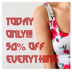 All the listings in this closet are 50% OFF today for Earth Day!
